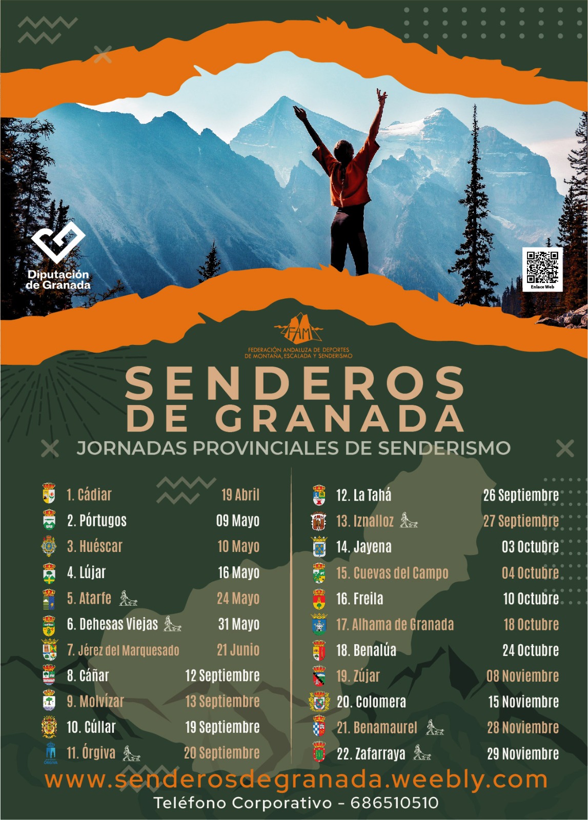 SENDEROS DE GRANADA - JORNADA 22. ZAFARRAYA